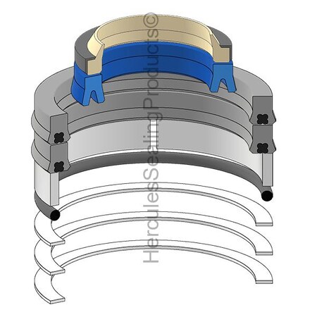 Tcm - After Market Parts Hydraulic Cylinder Repair Kit- 32 X 70 mm 23658-59811
